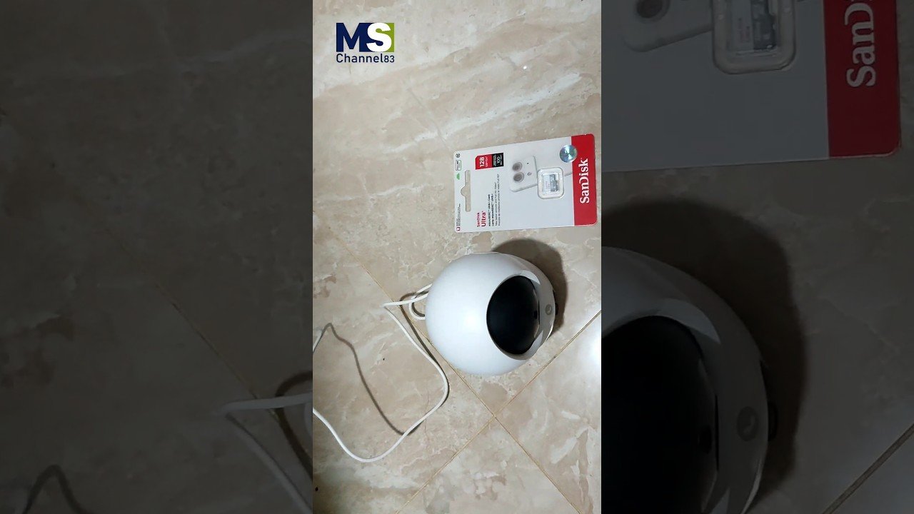 Cara Pasang Memory Card di Kamera CCTV EZVIZ H7c