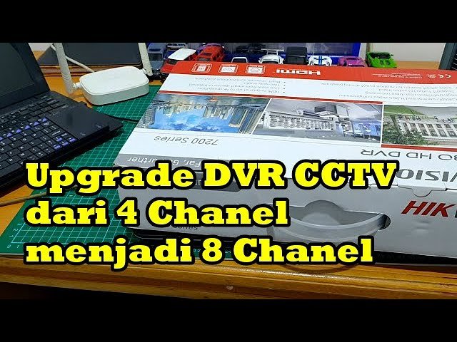 CCTV DVR upgrade 4 channel to 8 channel