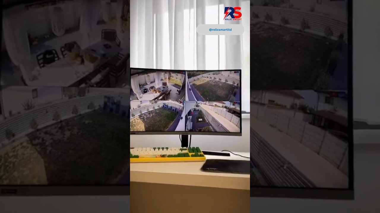 cctv Installation tutorial #cctvsurveillance #technology #cctv