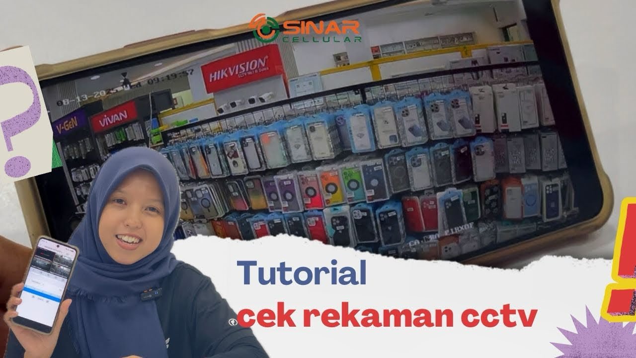 TUTORIAL CEK REKAMAN CCTV MUDAH DAN CEPAT🔥😱 #cctv #tutorial