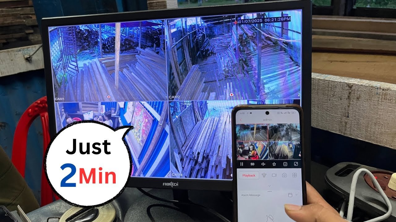 CP Plus CCTV Camera Connect To Mobile | CP Plus Dvr Online Configuration | CP Plus Dvr Online gCMOB