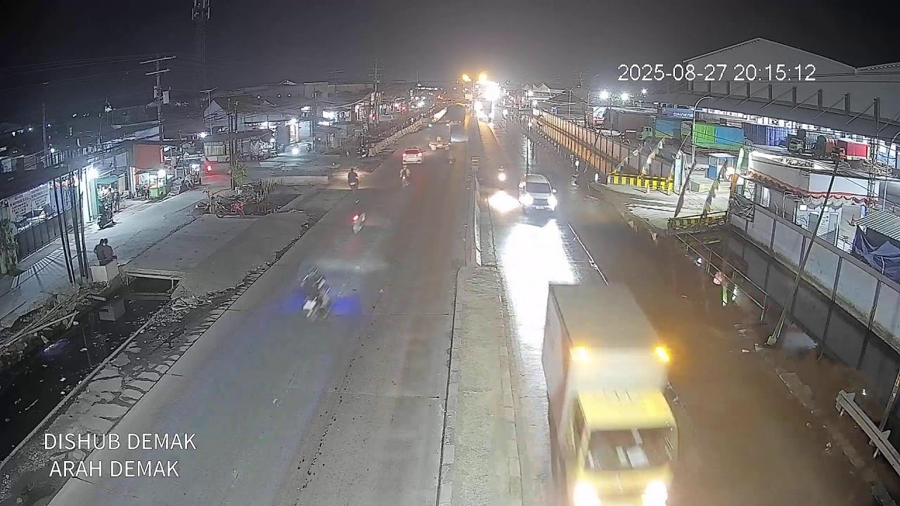 🔴[LIVE CCTV] JL. PANTURA SAYUNG DEMAK [02] by DISHUB KAB. DEMAK
