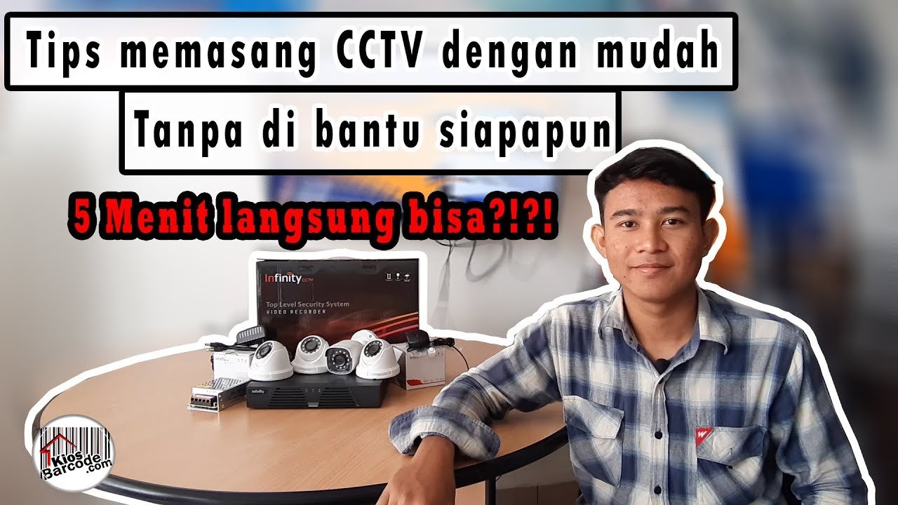 Turtorial Setting CCTV 4 Channel Dengan Mudah