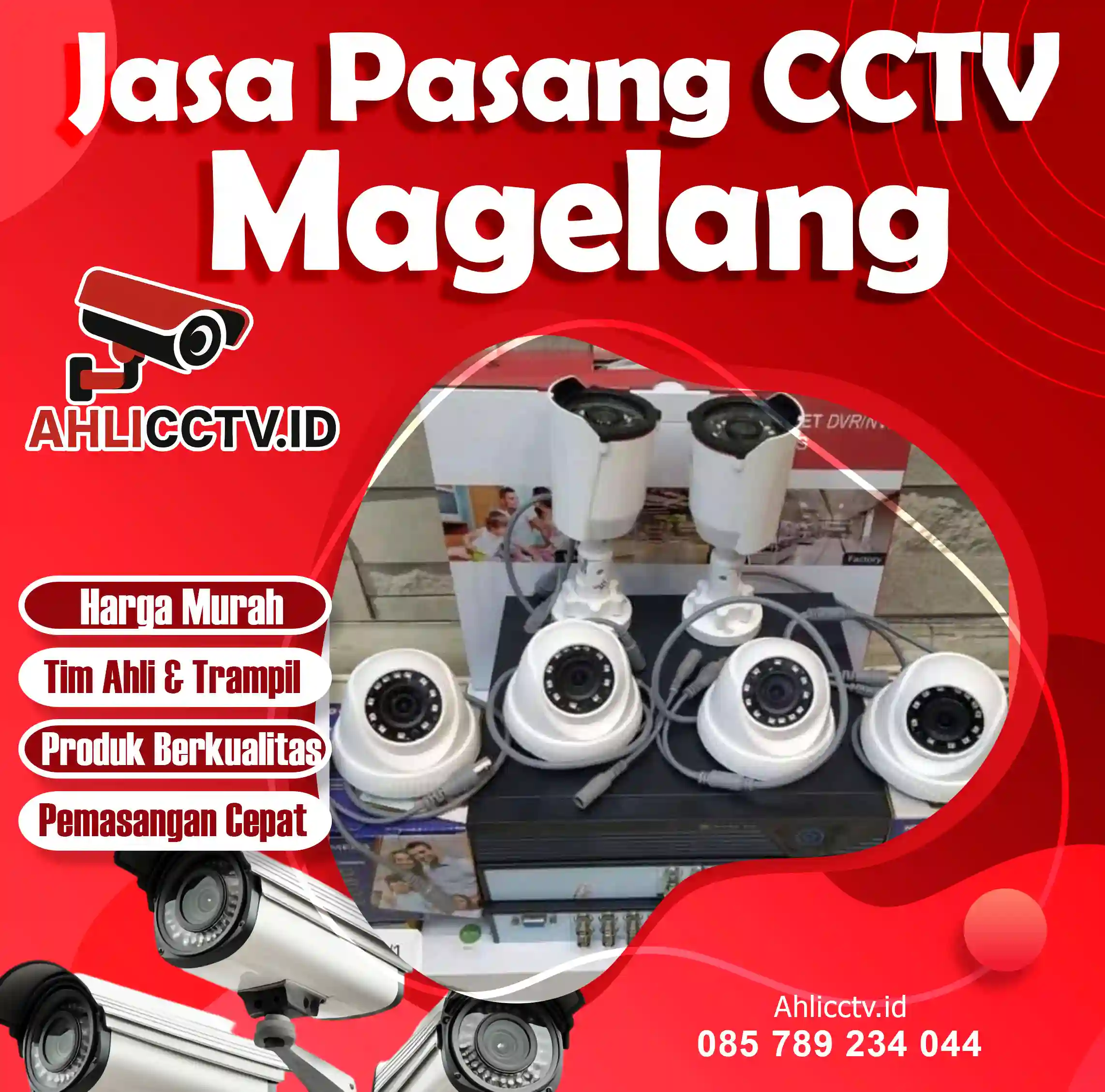 Tingkatkan Keamanan Properti Anda dengan Jasa Pasang CCTV Magelang dari AhliCCTV.id