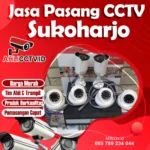 Jasa Pasang CCTV Sukoharjo – Aman, Nyaman, dan Penuh Kendali! 🎥🔒