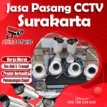 Jual & Jasa Pasang CCTV Surakarta – Keamanan Rumah, Kantor, dan Warung Terjamin