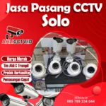 Jasa Pasang CCTV Solo – Keamanan Maksimal, Hidup Lebih Tenang! 🔒